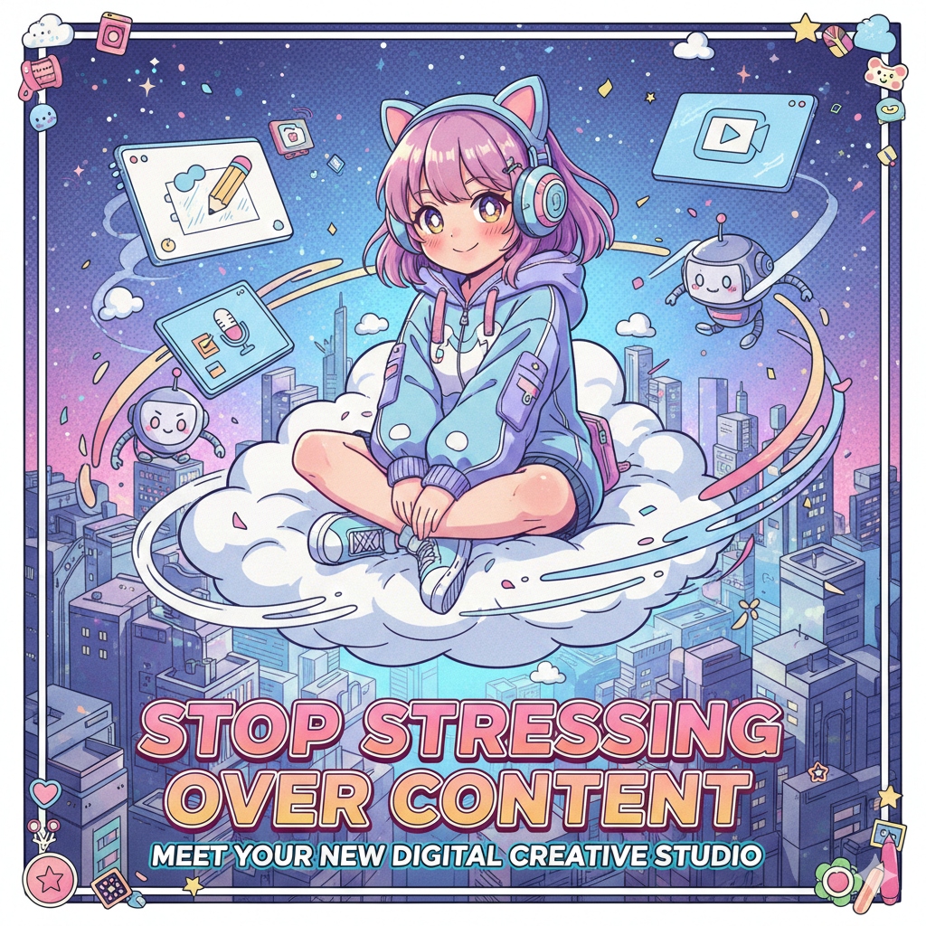 Stop Stressing Over Content: Meet Your New Digital Creative Studio