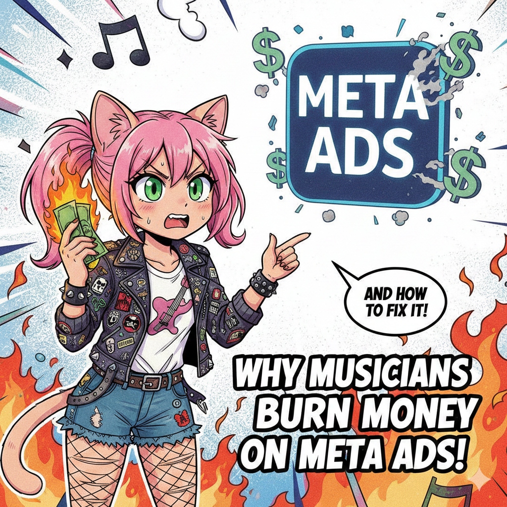 Why Musicians Burn Money on Meta Ads (And How to Fix It)